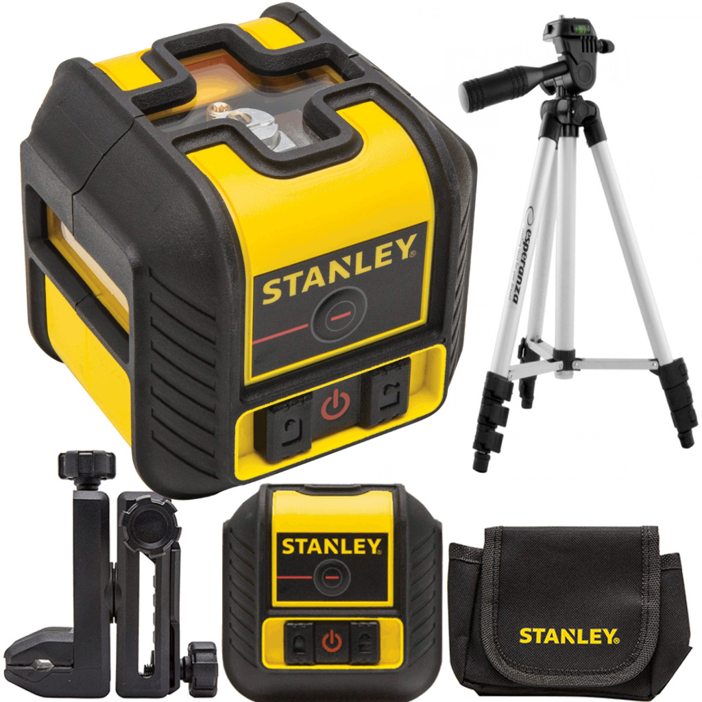 

Stanley Laser Krzyżowy Poziomica Statyw Cross 90