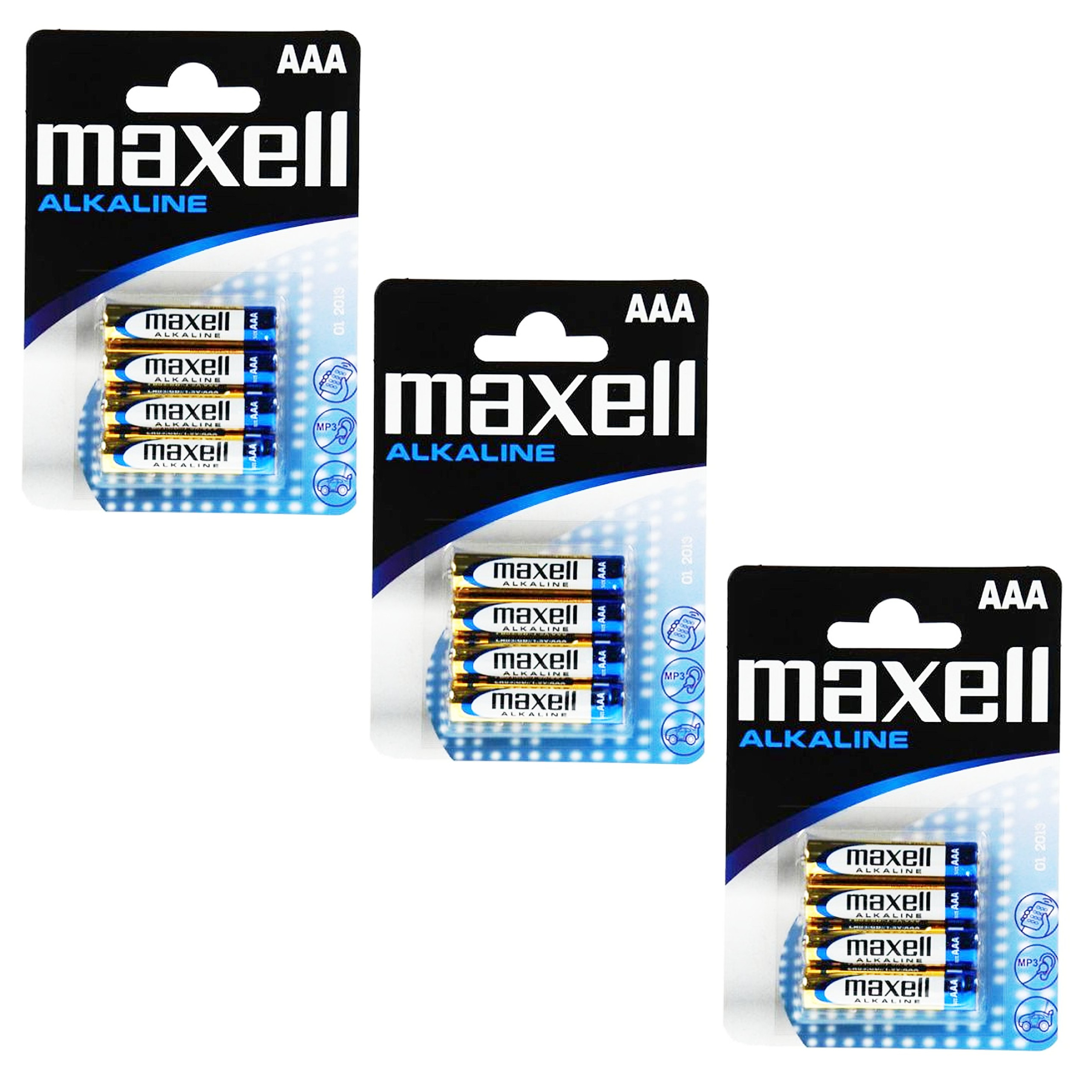 

12 x bateria alkaliczna LR03 Maxell Aaa AM4