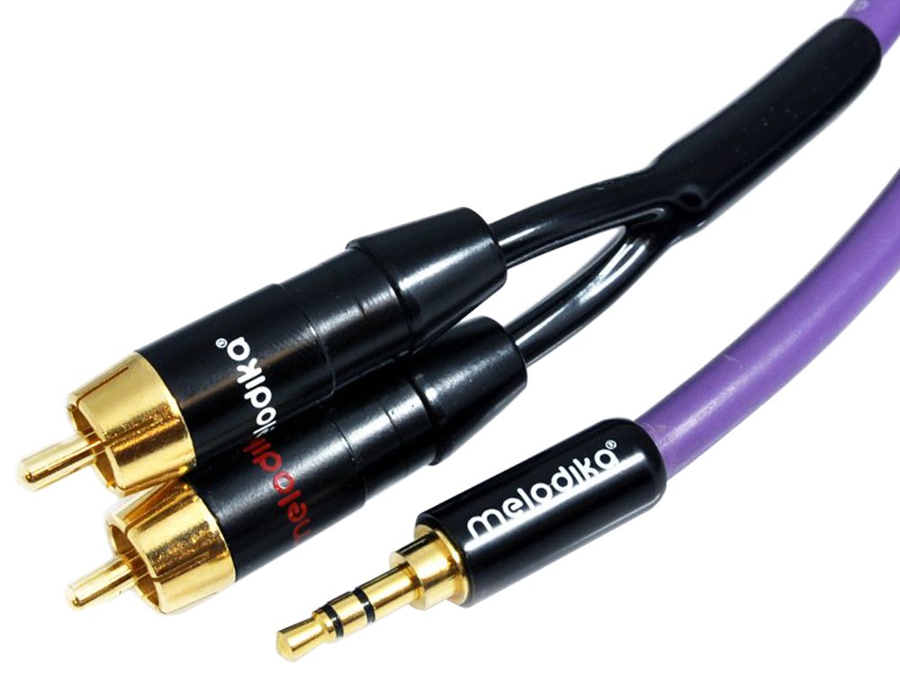 

Kabel Jack 3.5 - 2RCA Cinch Melodika MDMJ2R120 12m