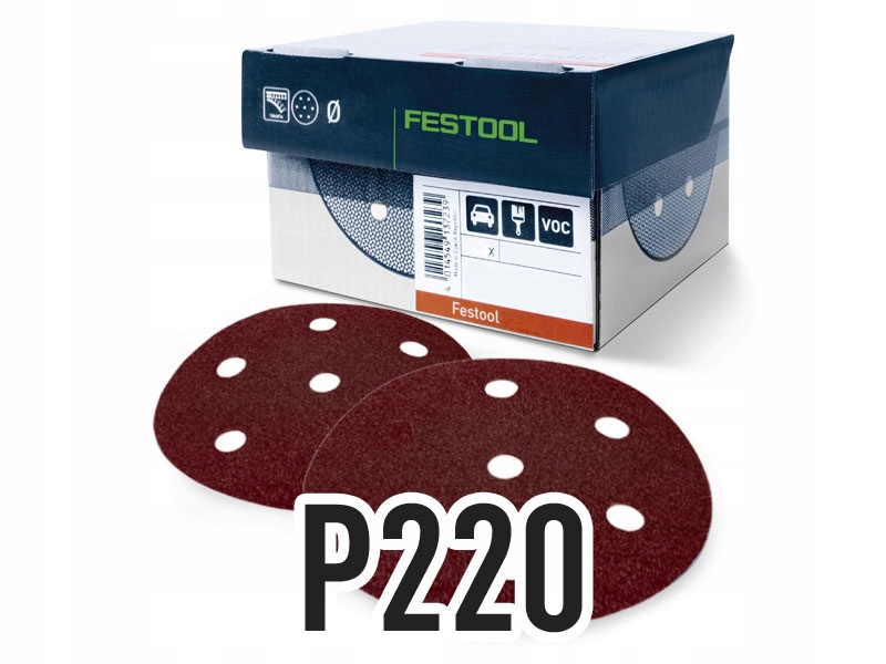 

Festool Krążki ścierne Rubin 2 90 mm P220 499084