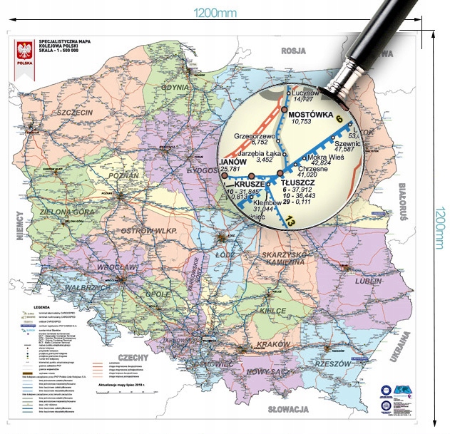 Карта автомобильных дорог польши