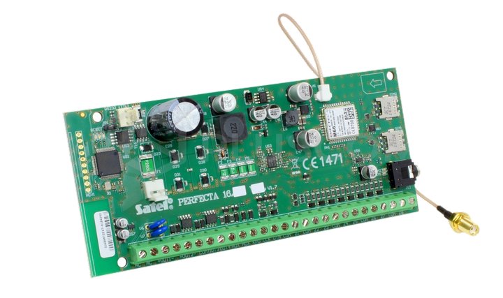 KOMPLETNY ALARM SATEL PERFECTA 4 CZUJKI BOSCH GSM Marka Satel