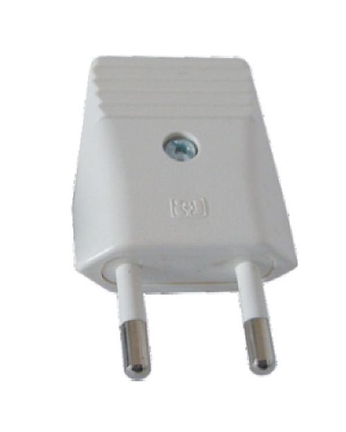 

Wtyczka płaska skręcana 10A 250V Biała