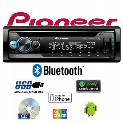 PIONEER DEH-S510BT USB BT MP3 CD RADIO SAMOCHODOWE Marka Pioneer