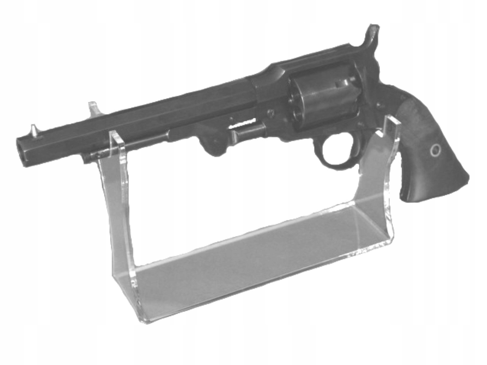 

Stojak podstawka na broń rewolwer pistolet z plexi