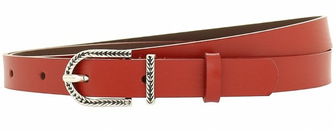 

Damski Pasek Skórzany Szeroki 1,8 cm Skóra Natural