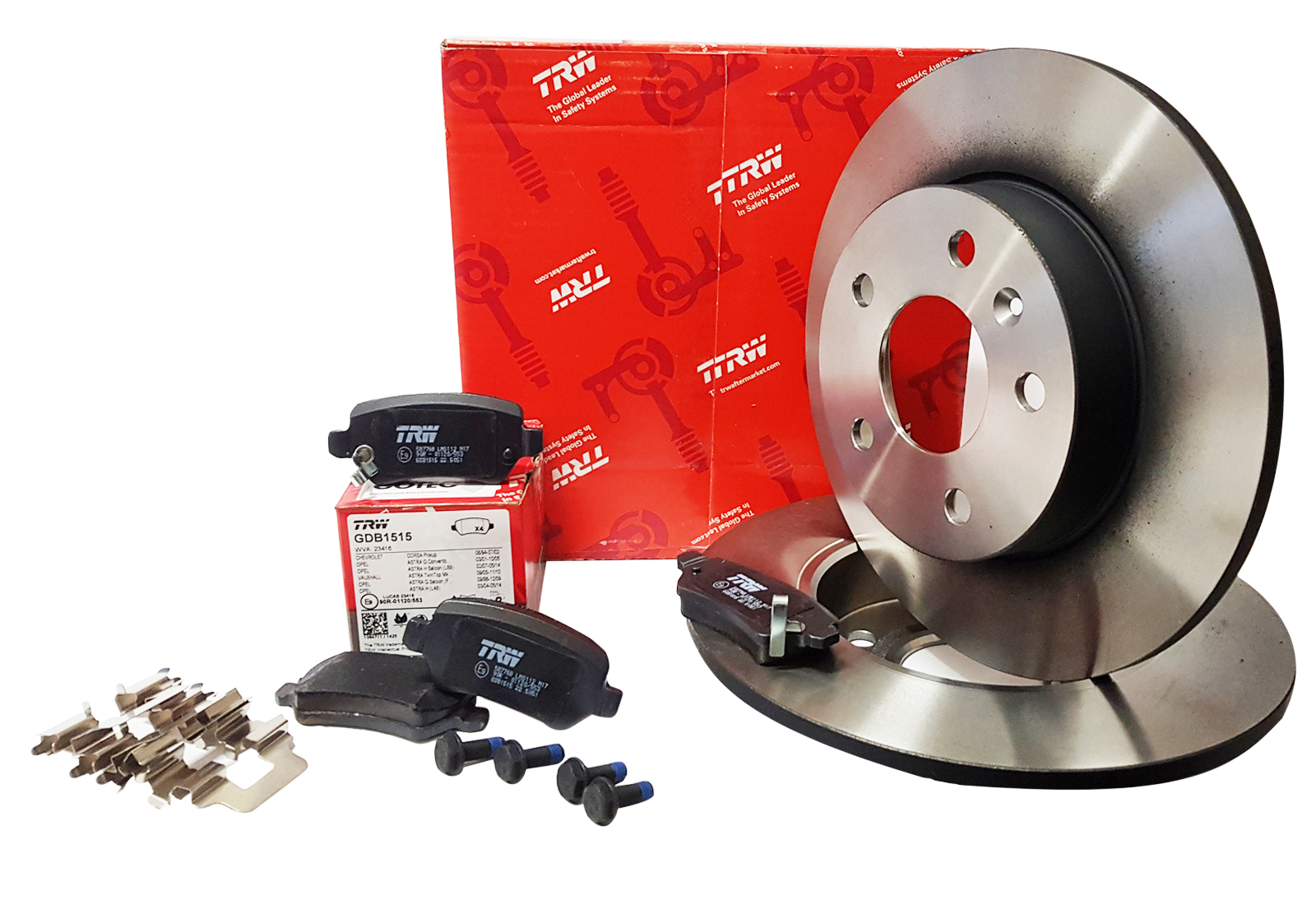 

Trw Tarcze Klocki Tył Opel Astra 1.6 1.7 1.8 2.0