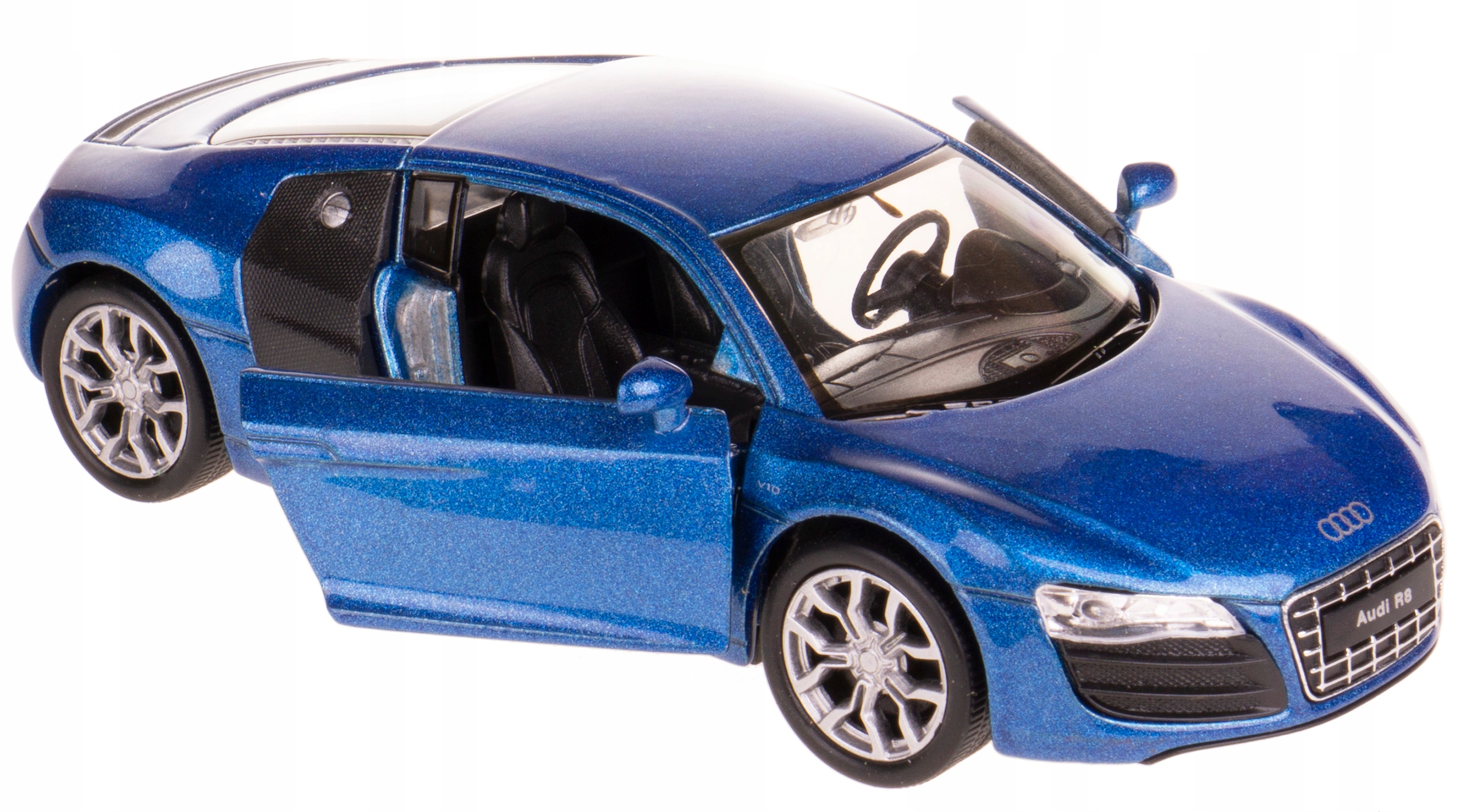 

2016 Audi R8 V10 Model Metalowy Welly 1:34 Niebies