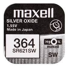 

bateria srebrowa mini Maxell 364 Sr 621 Sw G1