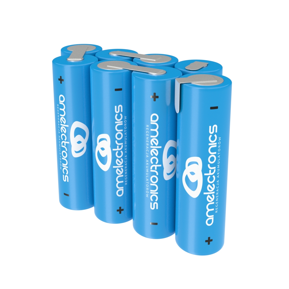 

Pakiet Akumulatorów 8 Ogniw Aa 9,6V 1000mAh Ni-cd