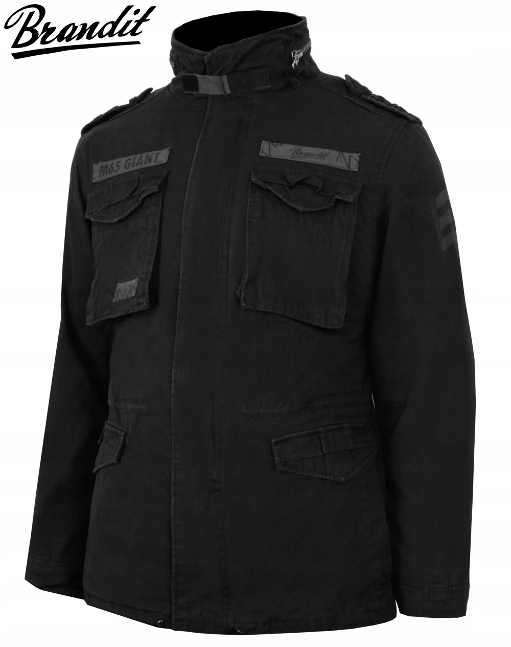 KURTKA MĘSKA WOJSKOWA BRANDIT M65 GIANT PARKA 3w1 Czarna XL Kod producenta 3101.2.S