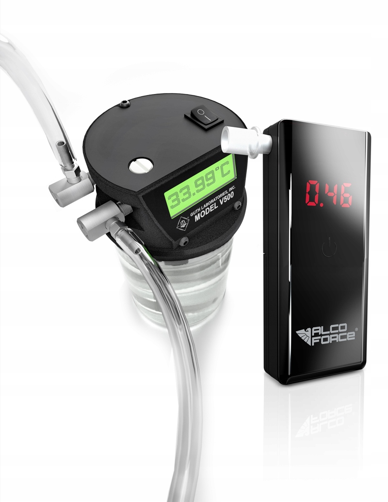 Alkomat AF 350 platynowy sensor dotykowy przycisk Color black