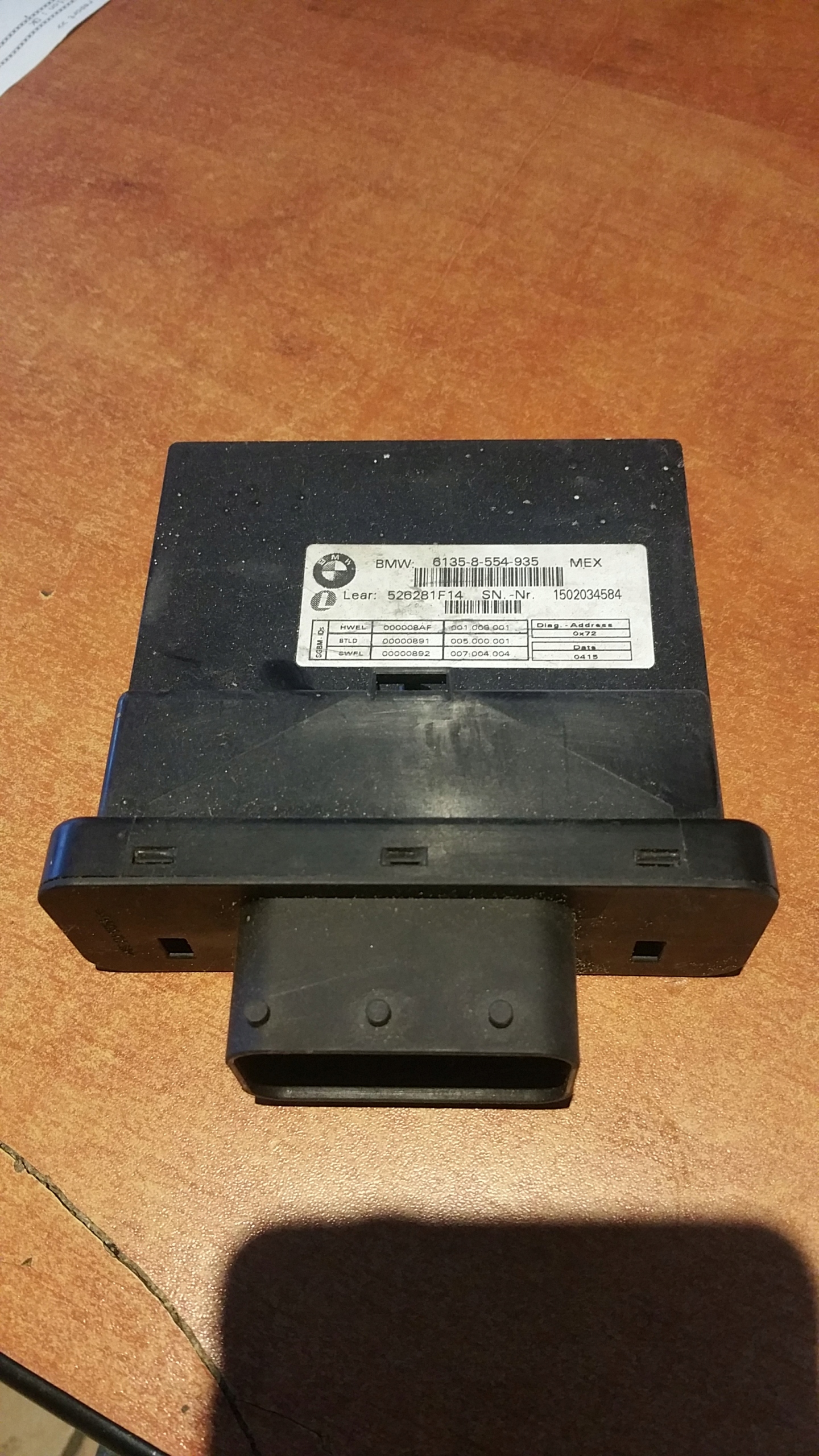 6135 - Базовый модуль BMW K50 K51 8554935 R1200GS