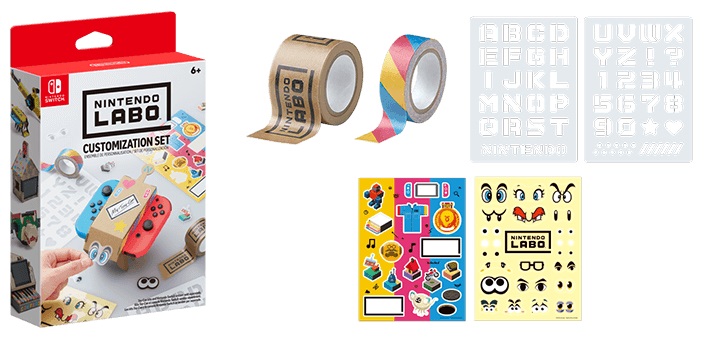 NINTENDO SWITCH LABO CUSTOMISATION SET -GRYMEL 24H Tematyka gry akcji