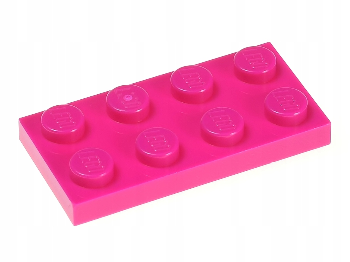 

Lego Płytka zwykła 2x4 3020 karmazynowa 4 szt.