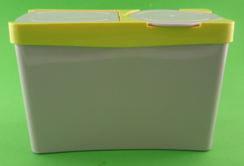 POJEMNIK NA PRODUKTY SYPKIE DOZOWNIK 2 LITR PŁATKI Marka Bager Plastik