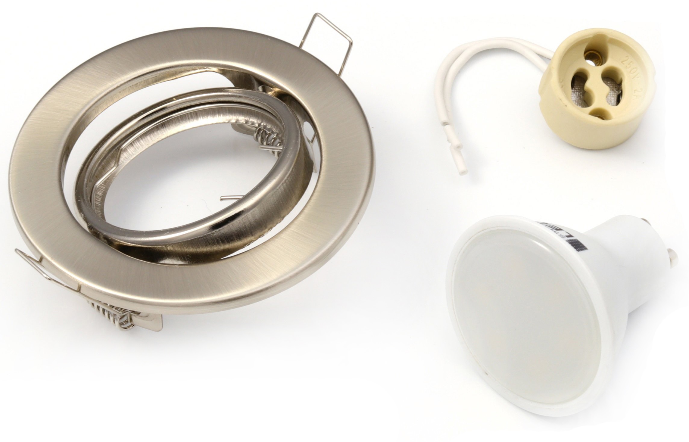 

Zestaw oprawa oprawka halogenowa GU10 Led 7W