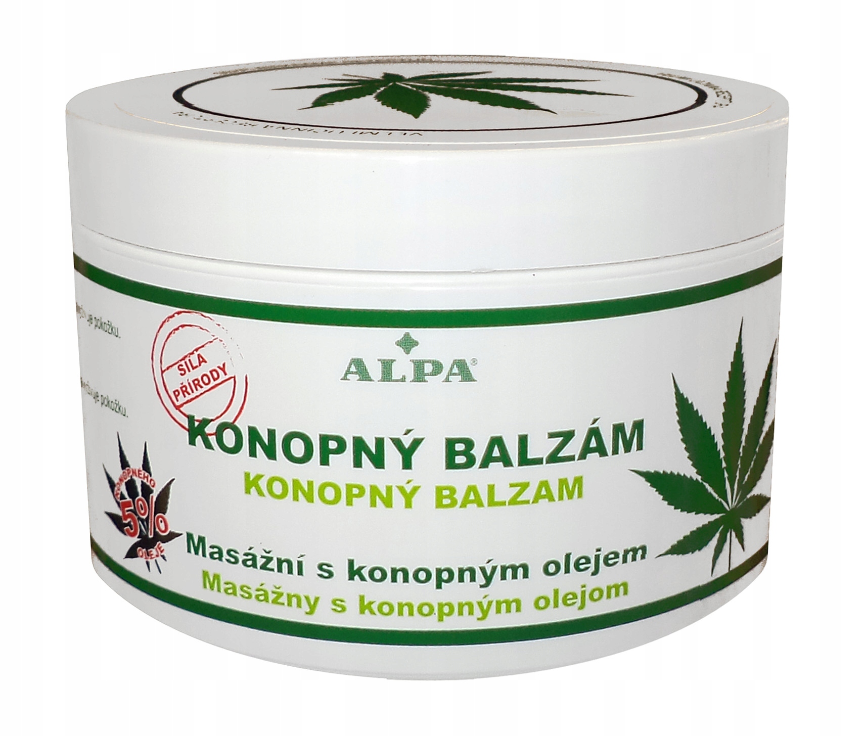 

Alpa Mocna Maść Konopna balsam przeciwbólowa 250ml