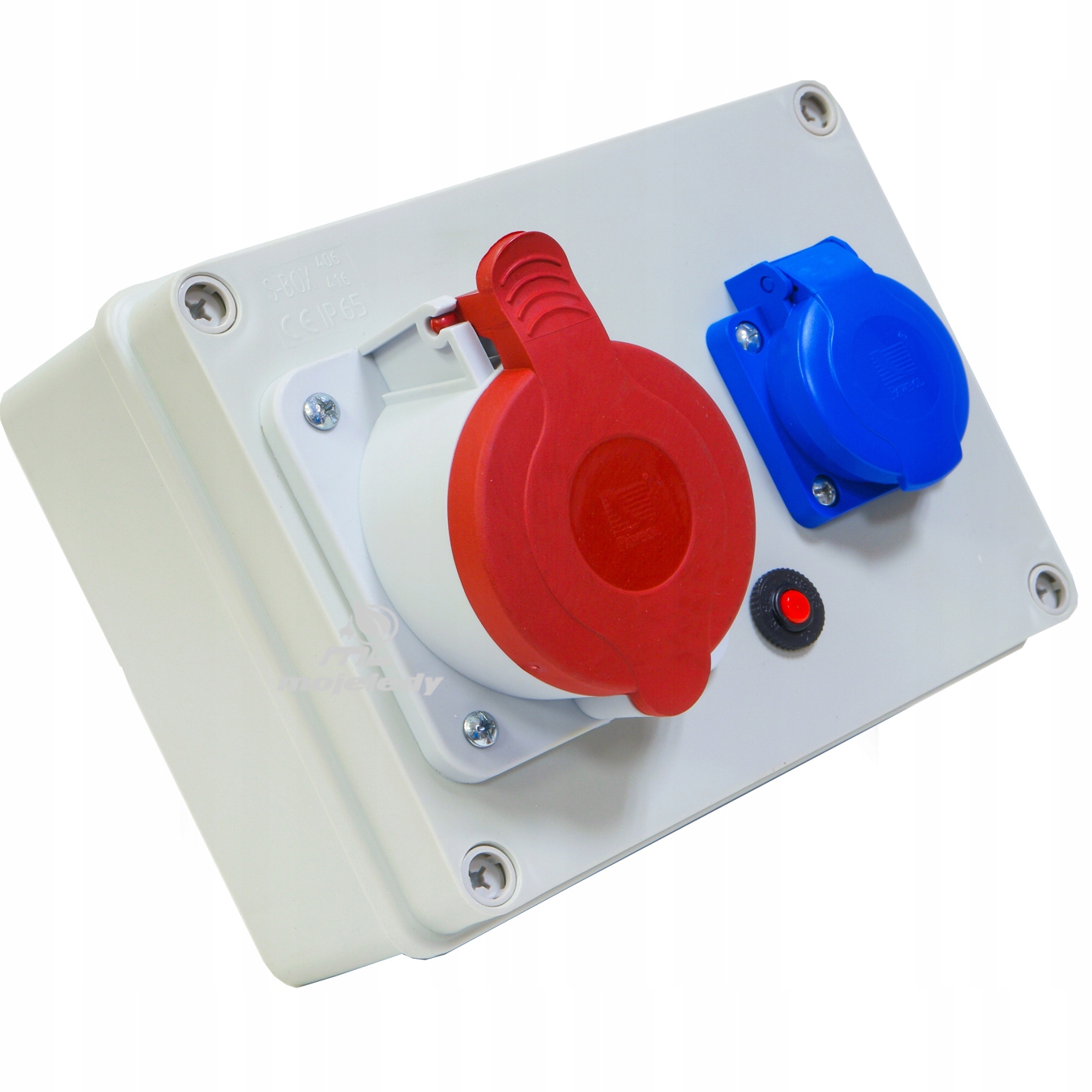 Nástěnný rozvaděč R-box 190 1x32A/5P 1x250V