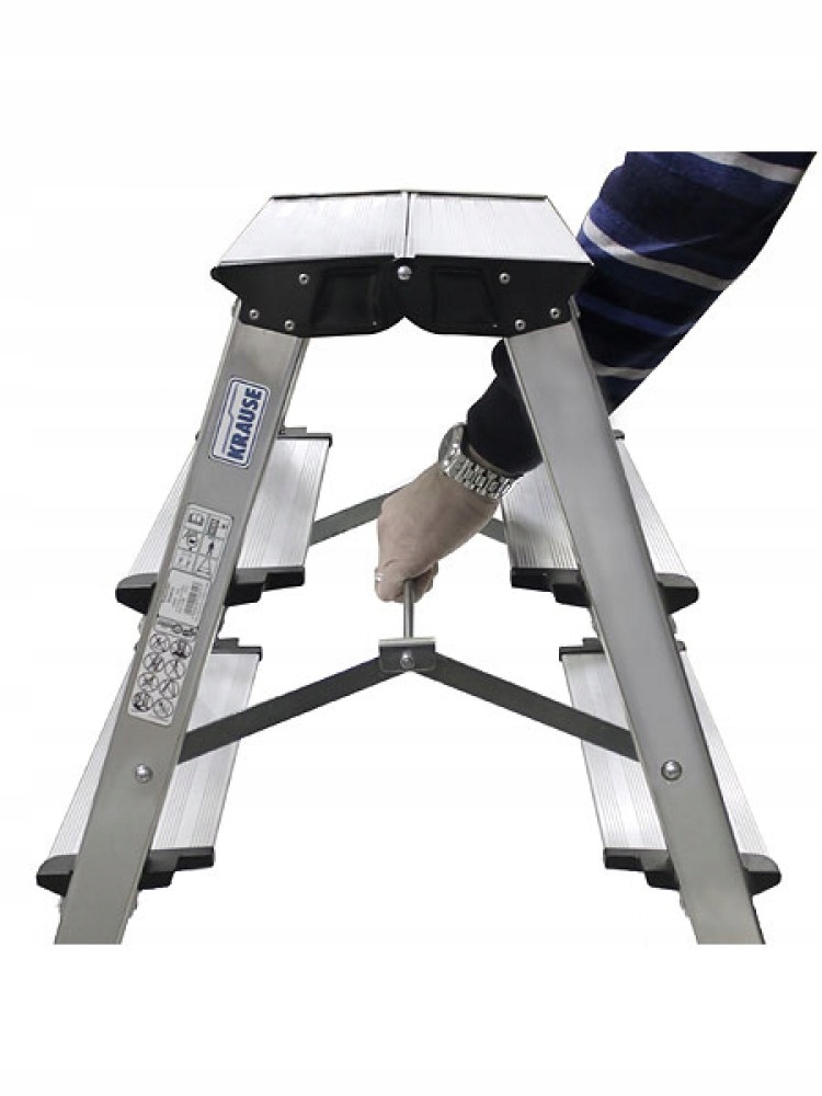 KRAUSE TREPPO drabina aluminiowa 2x3 2,65m 126030 EAN (GTIN) 4009199126030