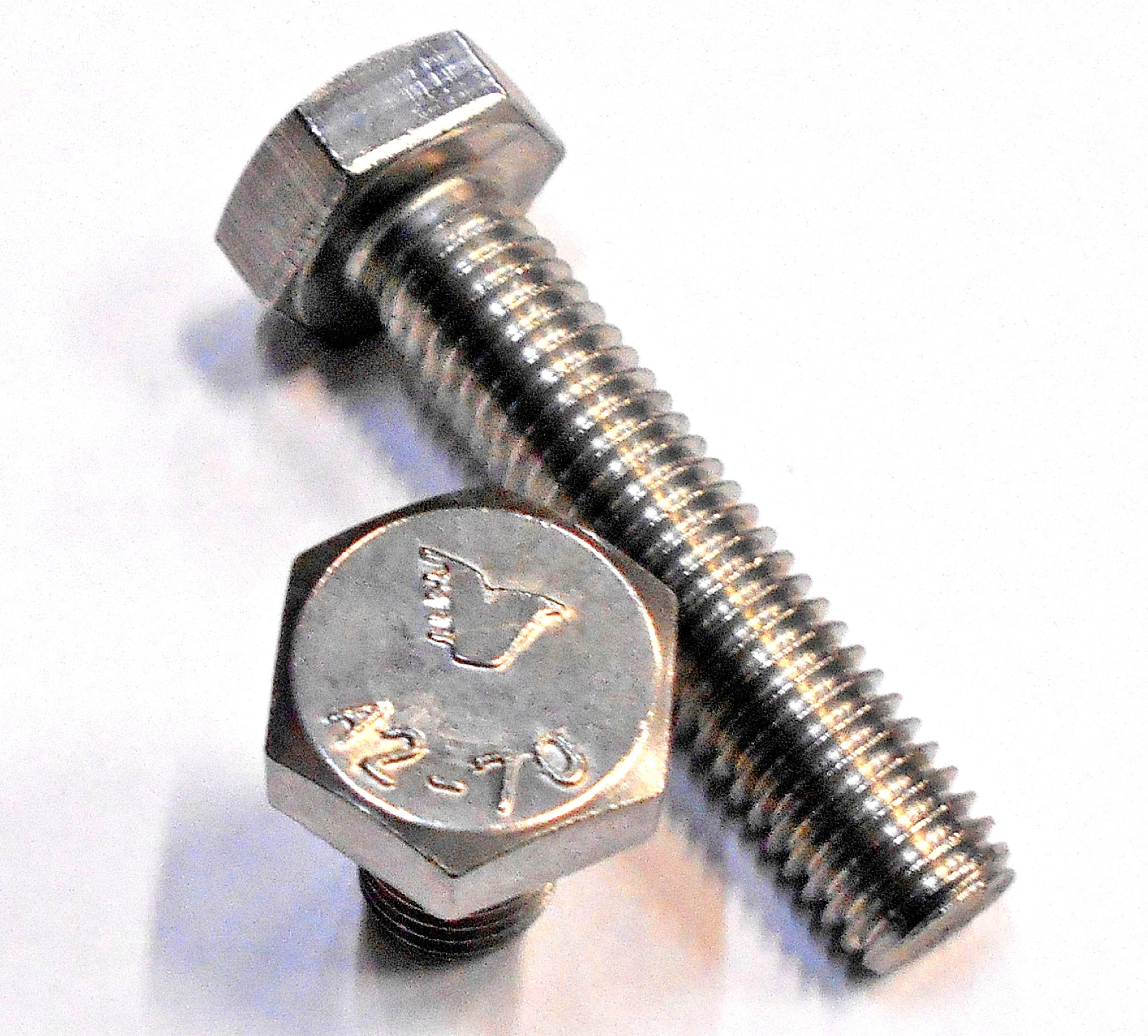

M5X25 Śruba Din 933 A2 nierdz. pełny gw. (10szt)