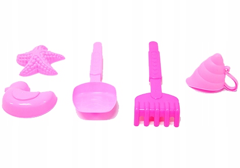 MŁYNEK DO PIASKU + AKCESORIA 2 KOLORY ŁOPATKA Rodzaj Grabki, łopatki, foremki