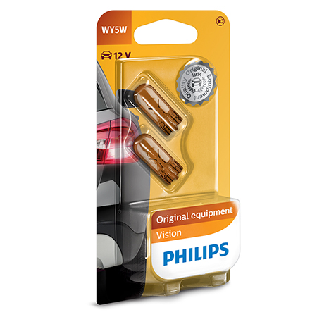 

Philips Żarówki WY5W Vision +30% więcej światła
