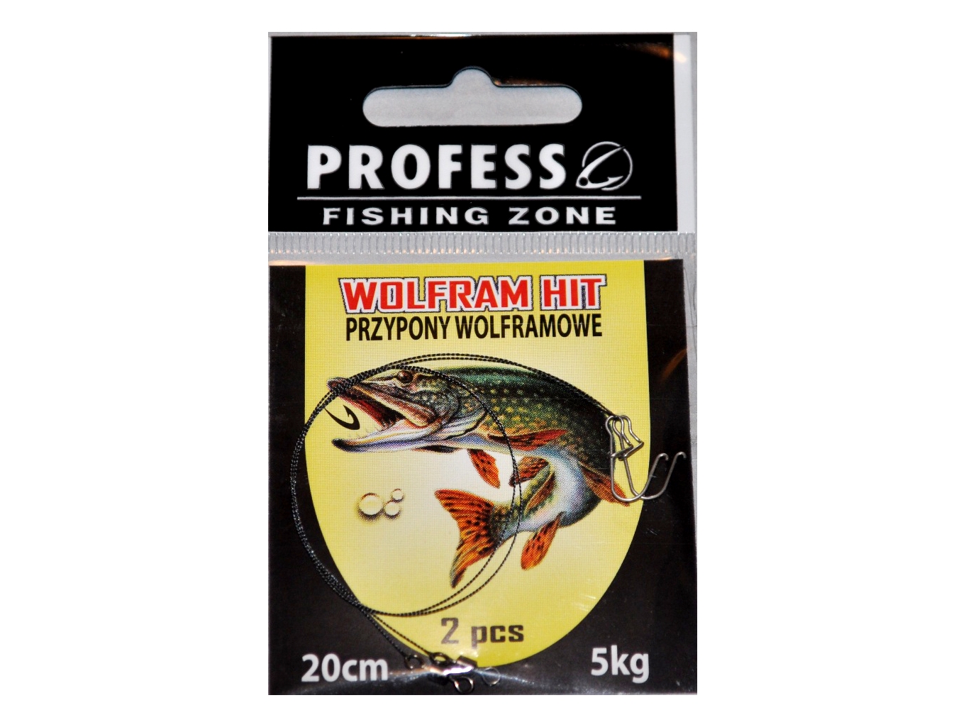 

Profess - Przypony wolframowe (2 szt.) 5kg / 20cm