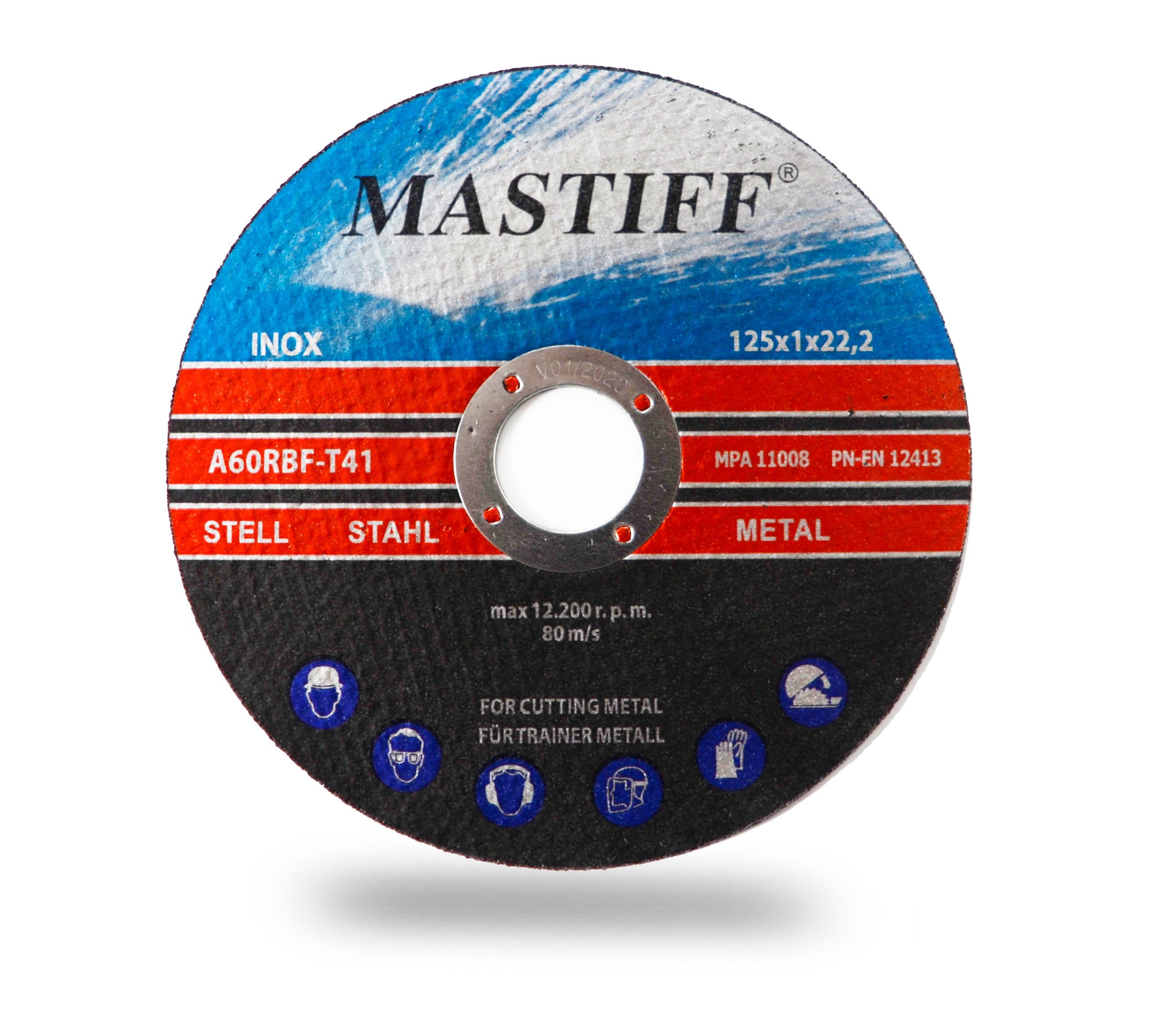 TARCZA TARCZE DO CIĘCIA METALU 230 x 2,0 MOCNA Marka Mastiff