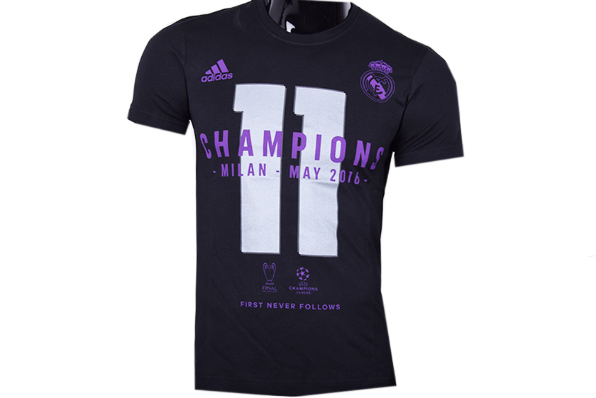 

koszulka Adidas Real Madryt czarna bawełna r. S