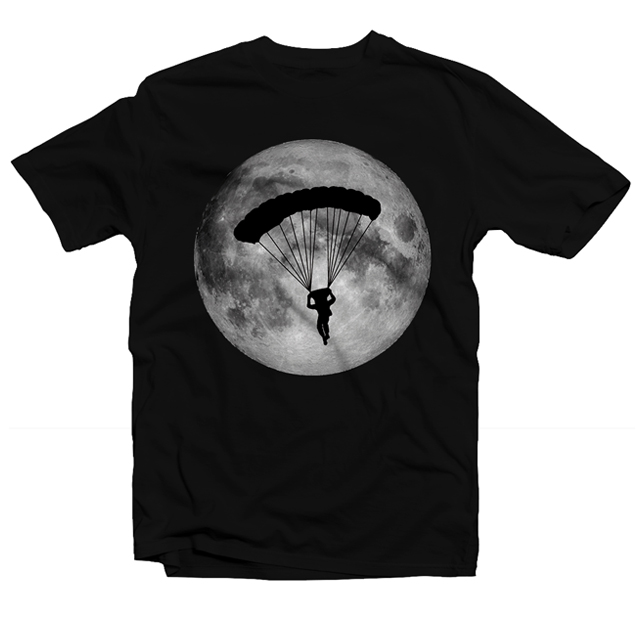 

Koszulka T-shirt Księżyc Spadochron R. L