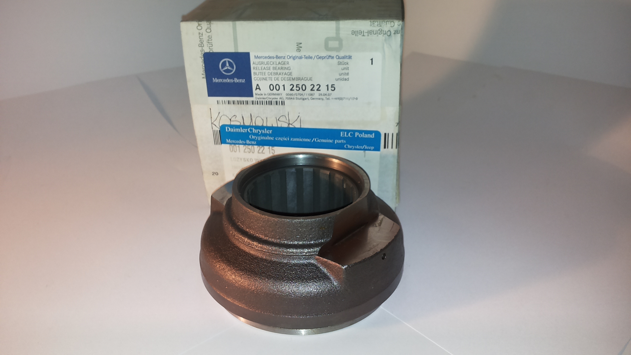 0012502215 - Mercedes-Benz підшипник зчеплення 001 250 22 15