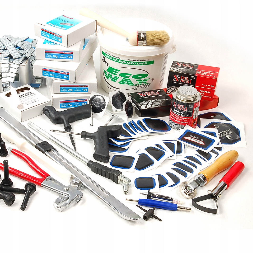 ZESTAW STARTOWY DO WULKANIZACJI CIEZARKI LATKI itp Producent code z start m