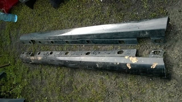 Mercedes S klasa W 221 listwa progowa lewa lak9197