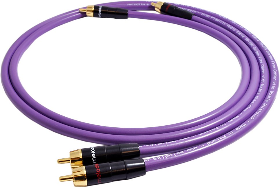 

Kabel Cinch 2 Rca - 2 Rca Melodika MD2R15 1.5m
