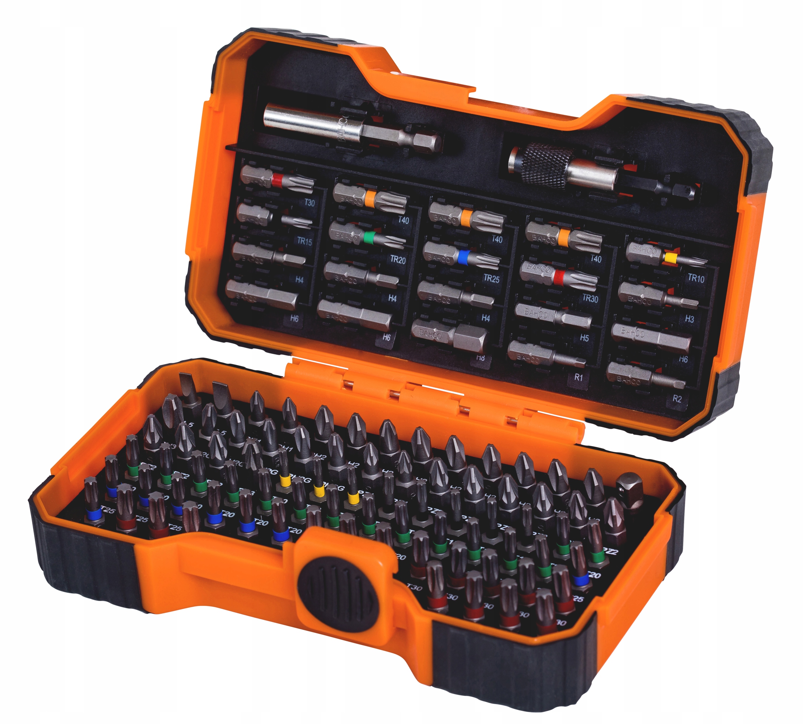 Zestaw Bitów w pudełku 100 el. Bity i Uchwyty Magnetyczne Bahco 59/S100BC