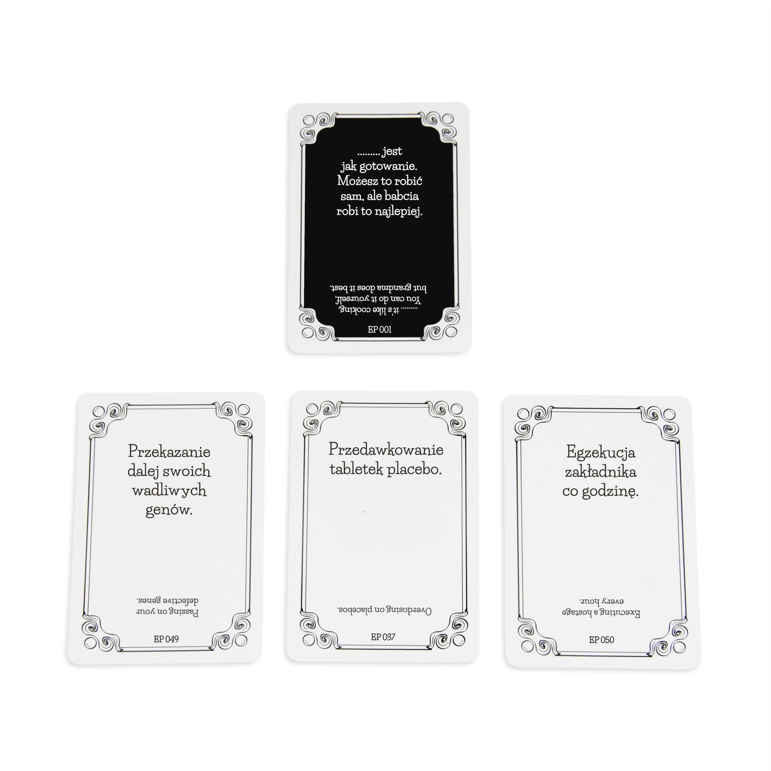 KARTY DŻENTELMENÓW EPIZOD PIĄTY 5 KOJAR Typ Podstawa