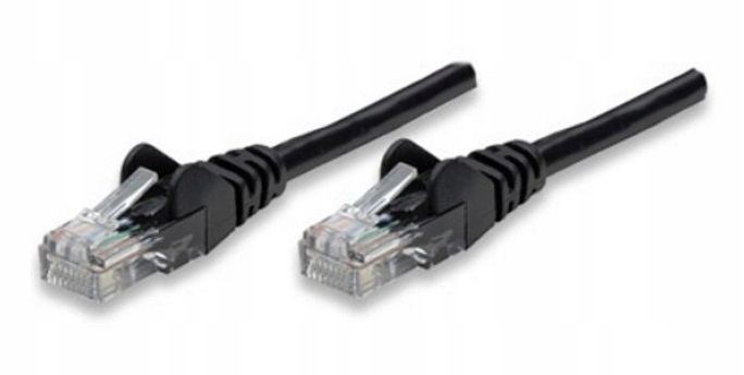 

Patch Cord CAT5E Utp 3,0M Czarny 100% Miedź