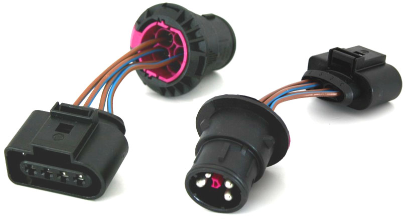 AUDI A3 S3 8L 96-00 przejsciowka lamp LIFT 00-03 Producent części IVO-Light TUNING