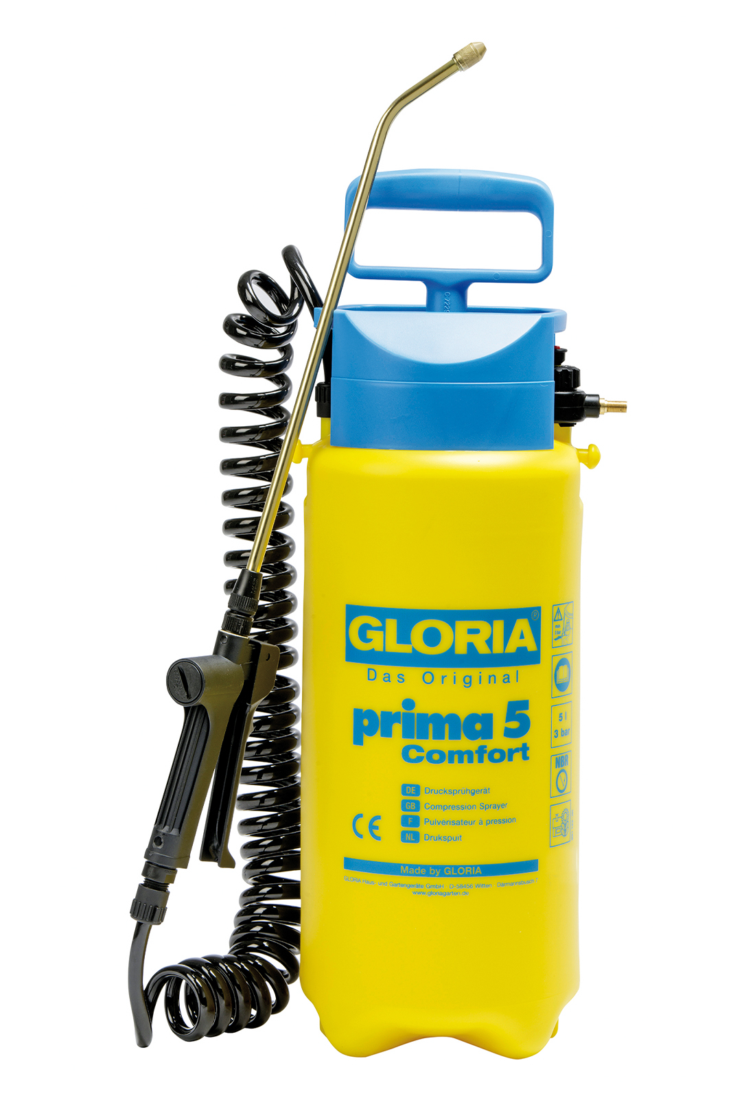 Gloria Trvalý Postrekovač Prima 5 Comfort 5 l