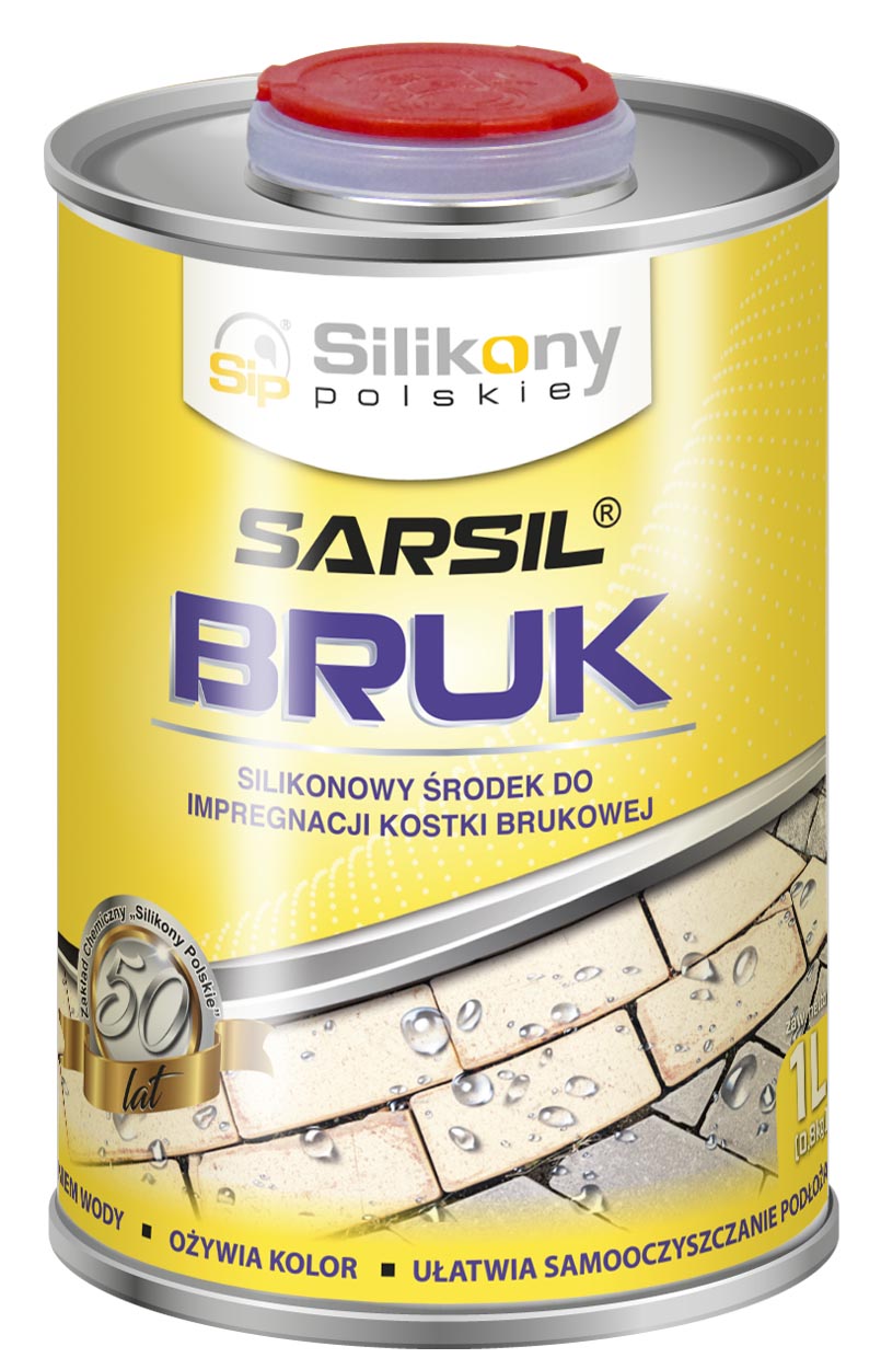 

Sarsil Bruk 1L Impregnat do kostki brukowej