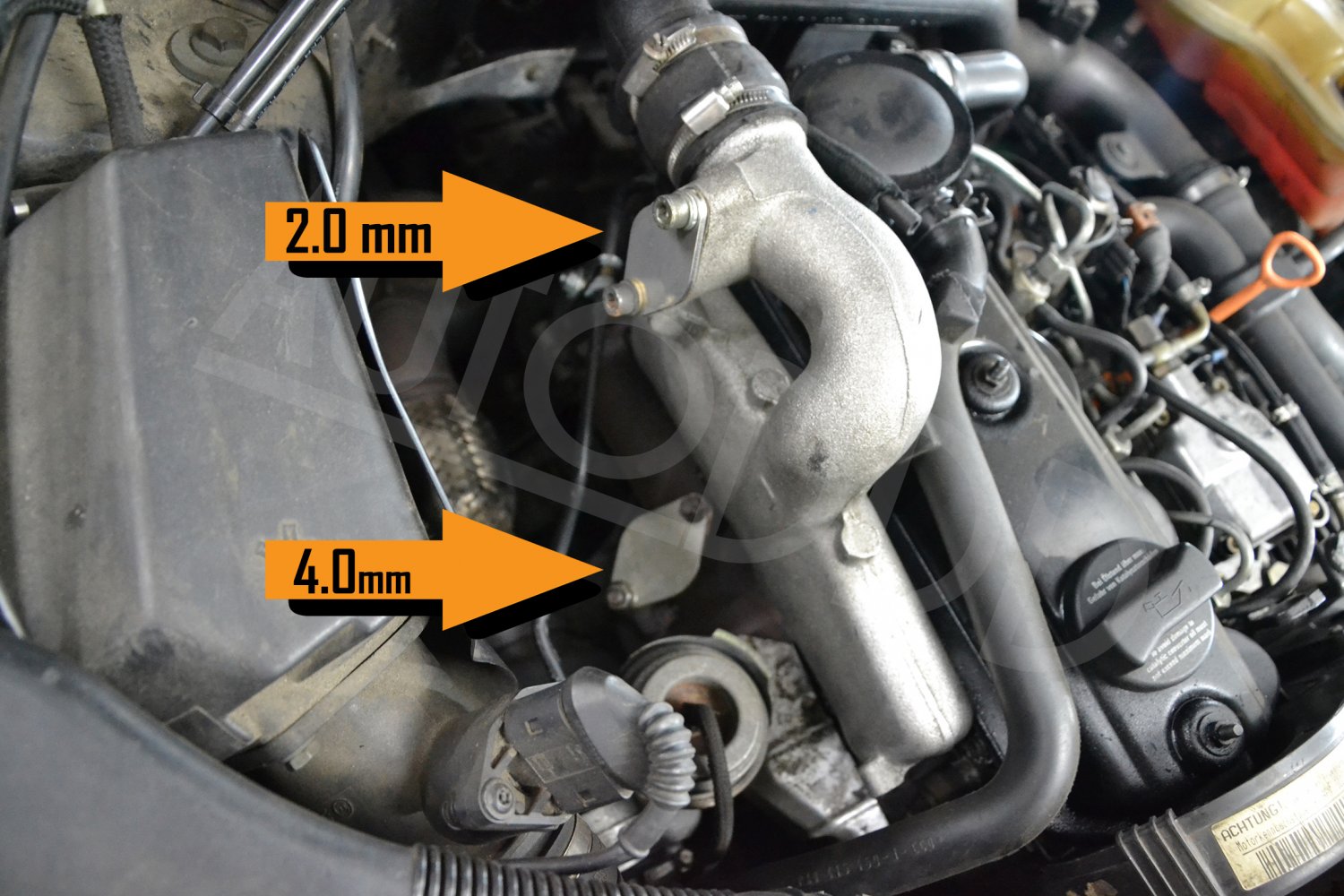 ZAŚLEPKA EGR 1.9TDI 1.9TD VW AUDI SEAT FORD Producent części Inny