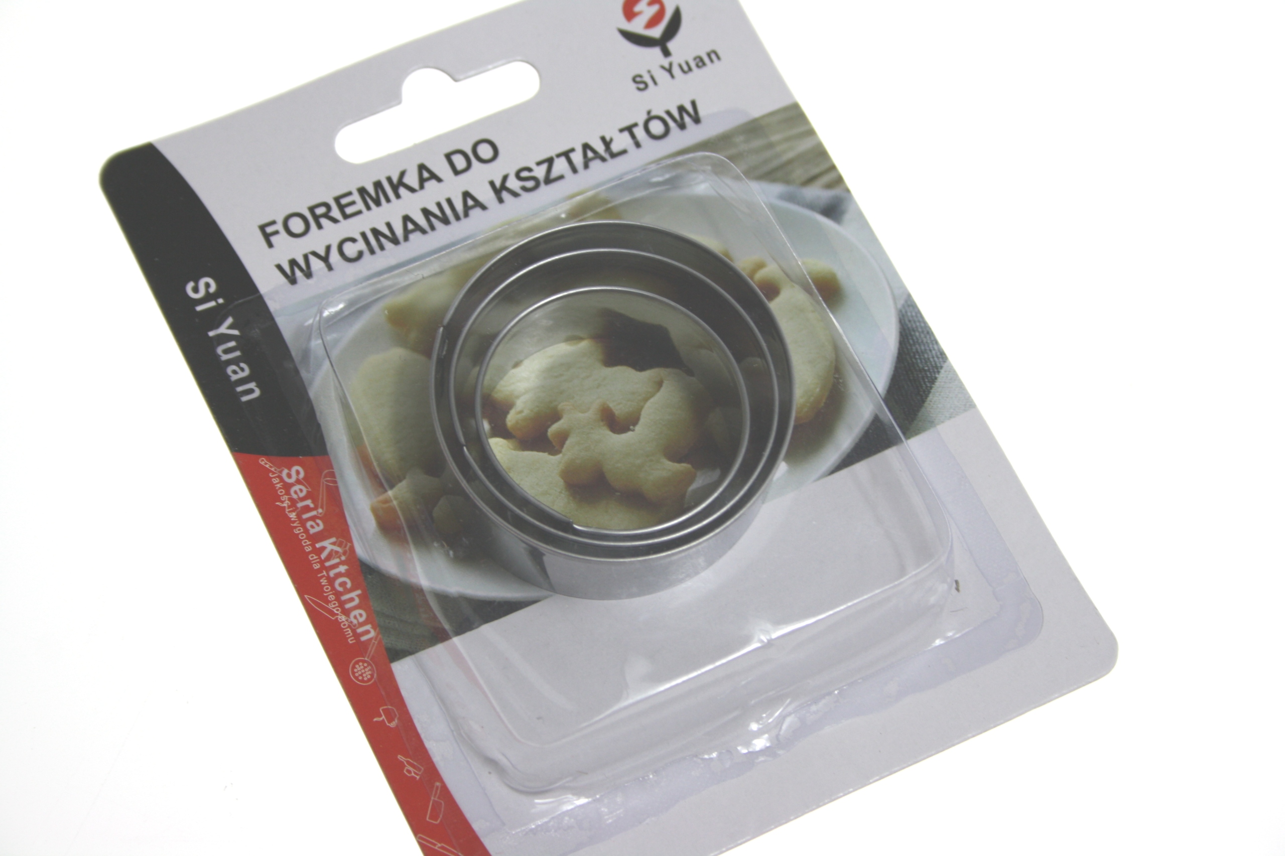

Foremki Formy Wykrawacze Do Ciasta Koło 3szt FR1