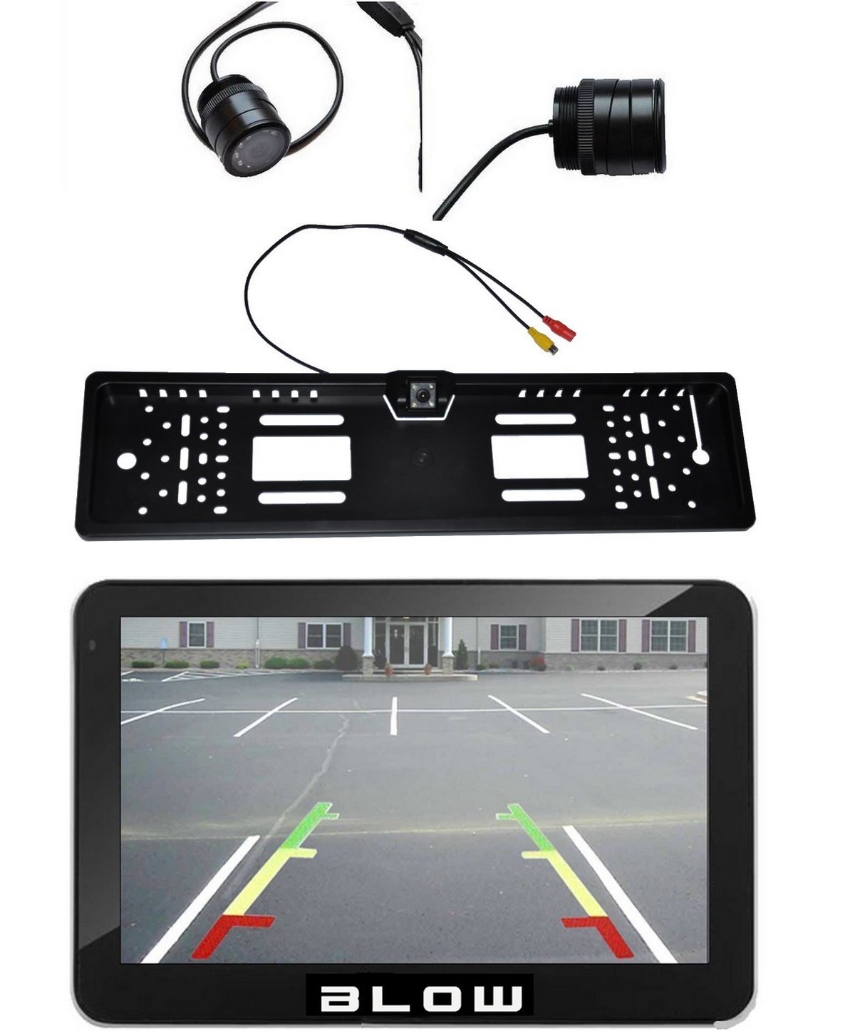 Navigace Blow GPS720 7' Mapy Eu Pl Bluetooth Av