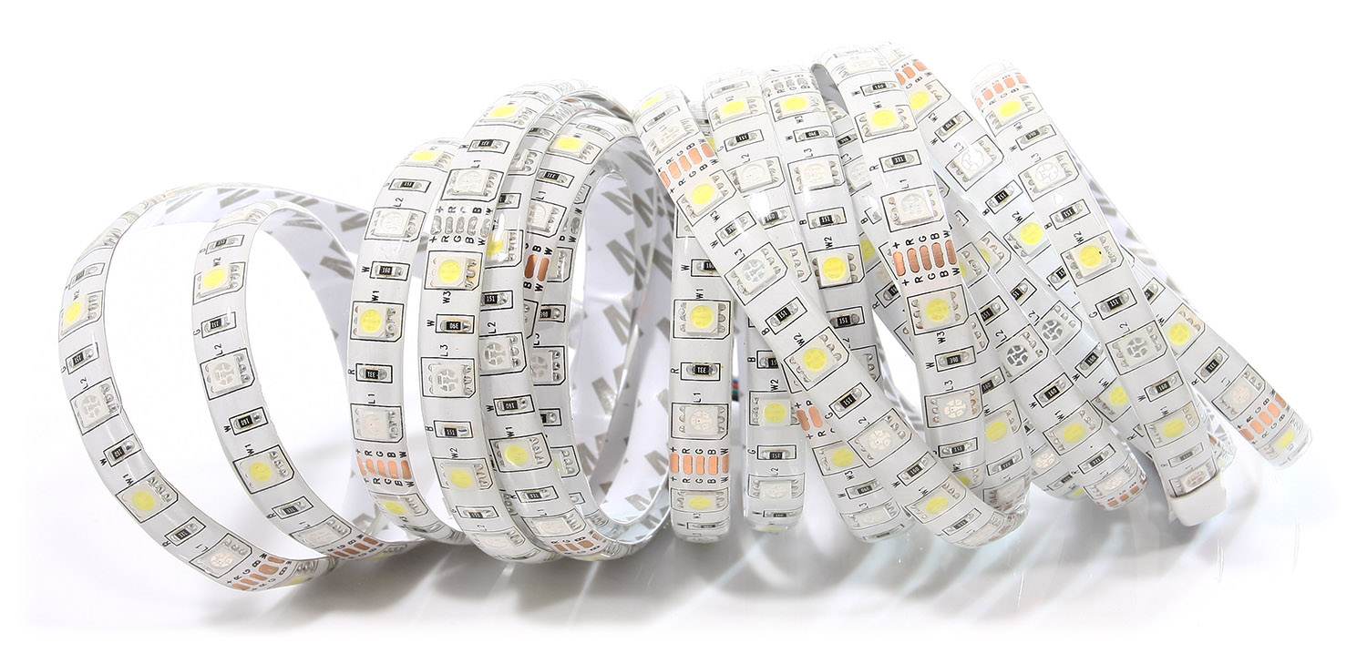 TAŚMA LED 5050 300LED 5M IP65 12V RGBW