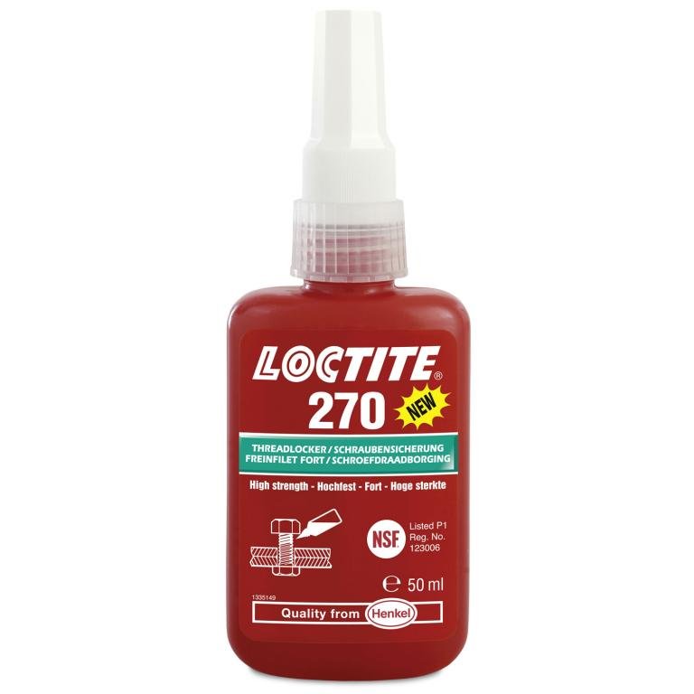 Loctite 270 50ml KLEJ DO GWINTOW BARDZO MOCNY