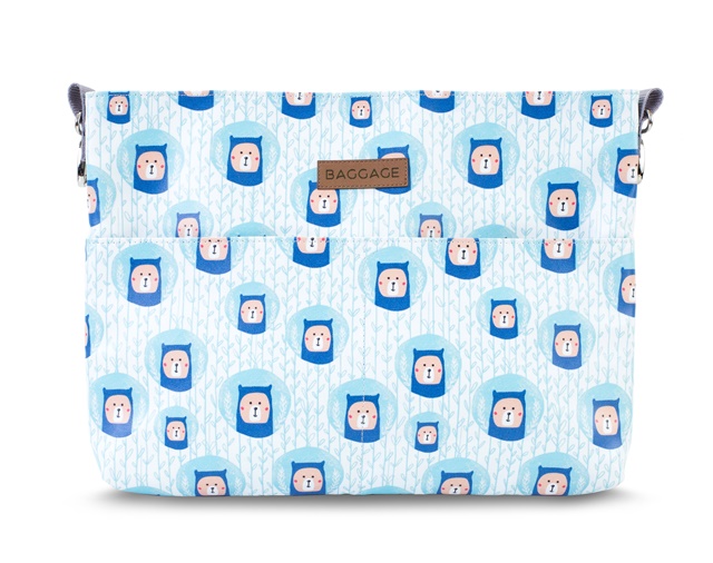СУМКА ДЛЯ КОЛЯСКИ, ОРГАНАЙЗЕР BAGGAGE 5 ШАБЛОНОВ TEDDIES