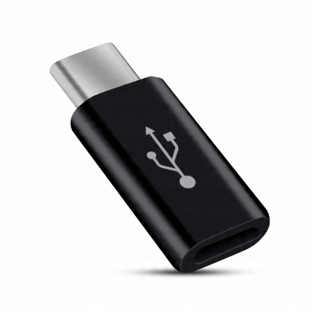 

Adapter micro Usb na Usb-c czarna