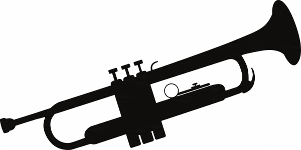 

Naklejka na ścianę ścienna Muzyka Trąbka 100 cm