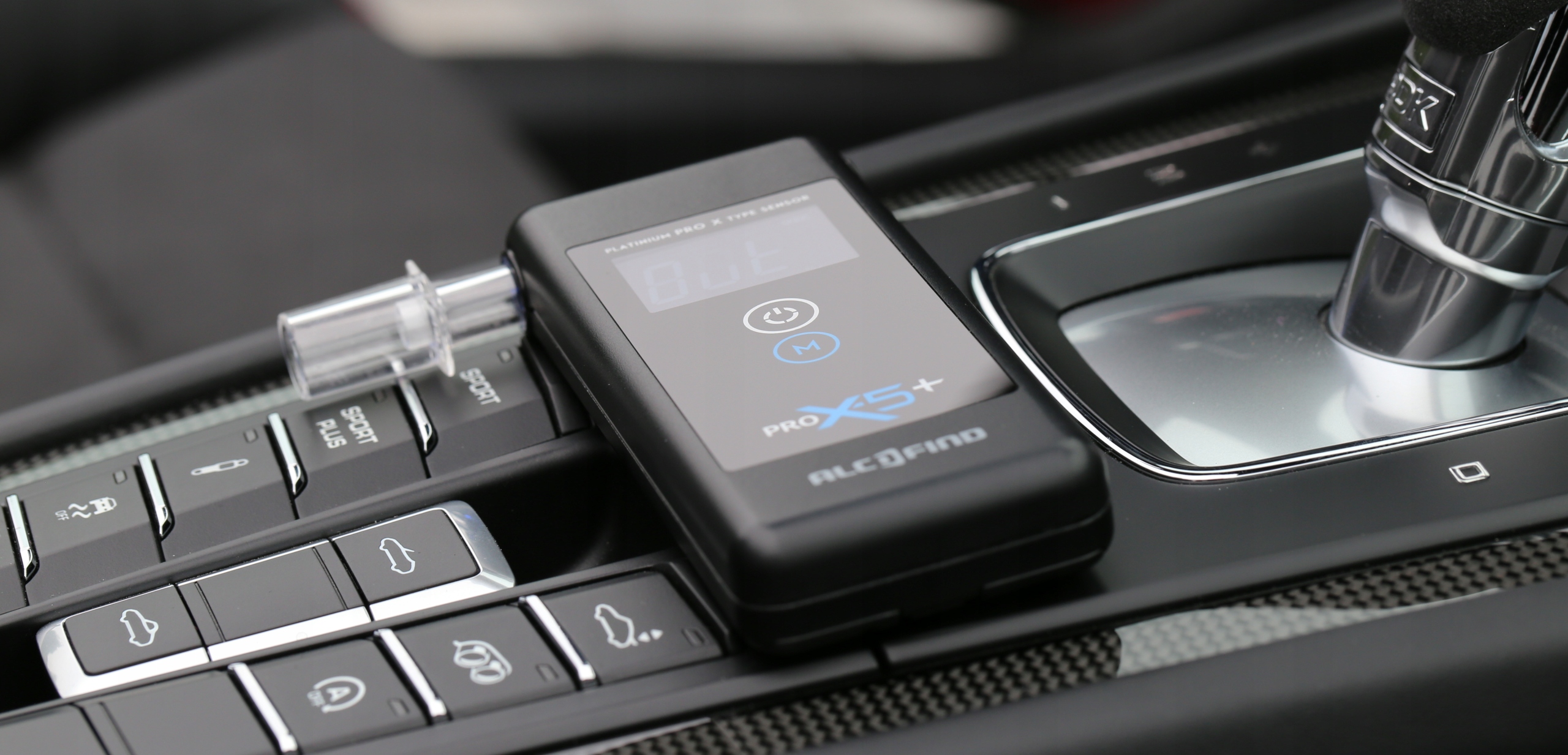 Precyzyjny Alkomat PRO X 5 PLUS PLATYNOWY SENSOR Color black